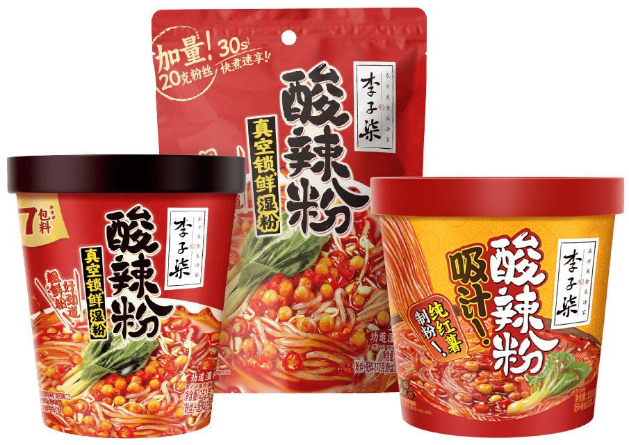 李子柒酸辣粉