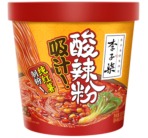 李子柒吸汁酸辣粉