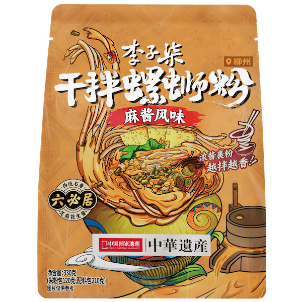 李子柒乾拌螺螄粉麻醬風味