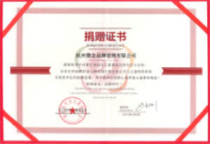 "家庭守護計劃"公益項目
定向上海防疫項目榮譽證書
浙江省婦女兒童基金會
