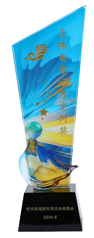2024年杭州西湖國際博覽會
直播電商優秀案例獎